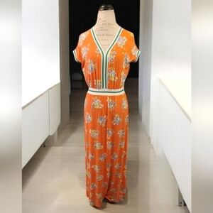 chinese dress ladies Patchwork Picnic Maxi Dress main image 0